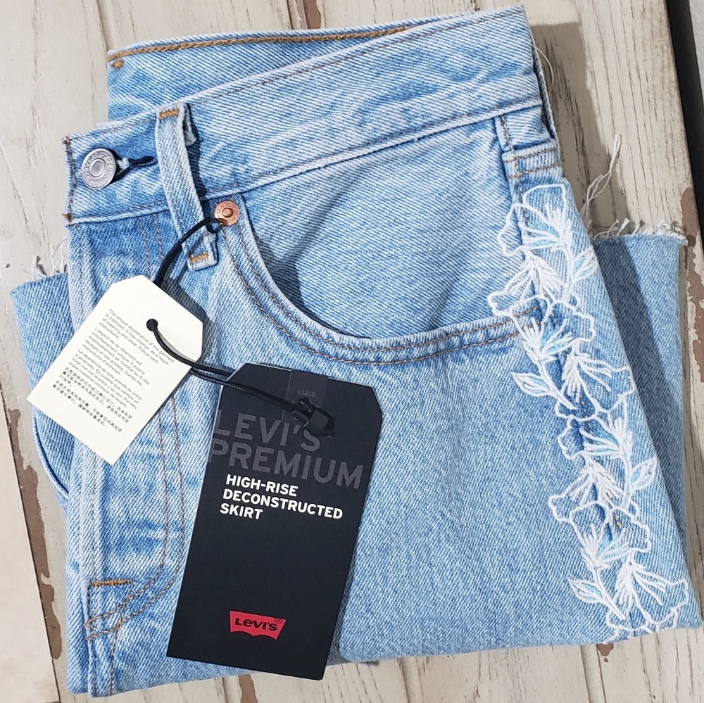 Levi's Deconstructed Skirt - Picture 7 of 7